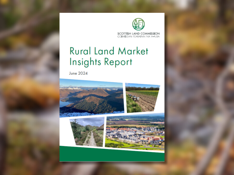 Image of the cover of the Rural Land Markets Insights Report 2024